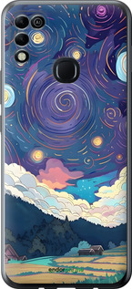 Силіконовий чехол Креативний арт для Infinix Hot 11 Play - 6322u-2756 изображение 
