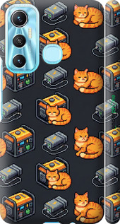 3D пластиковий матовий чехол Autonomous Zone для Infinix Hot 11 - 6771m-2762 изображение 