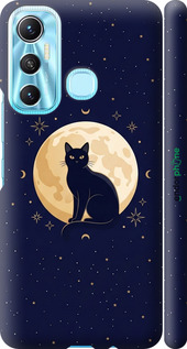 3D пластиковый матовый чехол Cute Cat Celestial/Witchy для Infinix Hot 11 - 6787m-2762 изображение 