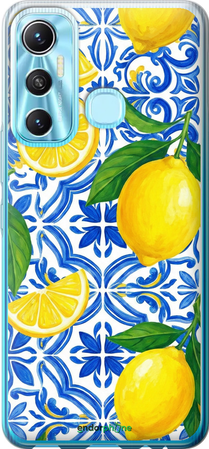 Силиконовый чехол Grocery Girl Italian Summer для Infinix Hot 11 - 6766u-2762 изображение 