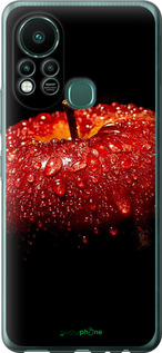 Силиконовый чехол Яблоко для Infinix Hot 11S - 6022u-2757 изображение 