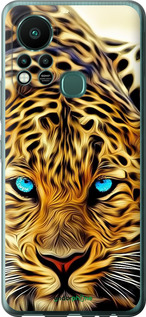 Силиконовый чехол Леопард для Infinix Hot 11S - 6611u-2757 изображение 