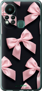 Силиконовый чехол Coquette Ribbons Dark Coquette для Infinix Hot 11S - 6767u-2757 изображение 