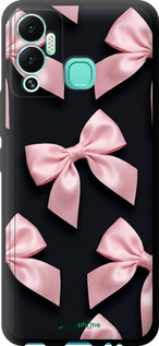TPU чехол Coquette Ribbons Dark Coquette для Infinix Hot 12 Play - 6767b-2759 изображение 