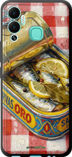 TPU чехол Vintage Sardine Tin Phone для Infinix Hot 12 Play - 6772b-2759 изображение 