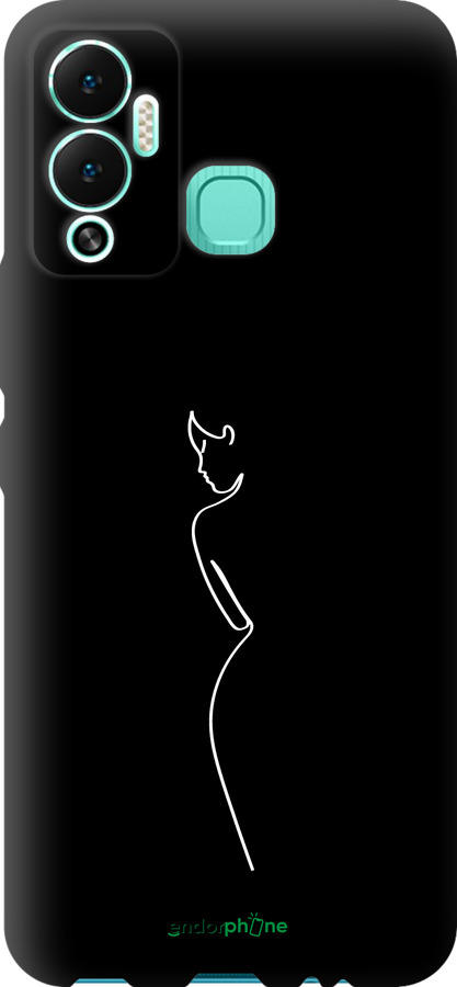 TPU чехол Силует1 для Infinix Hot 12 Play - 4590b-2759 изображение 