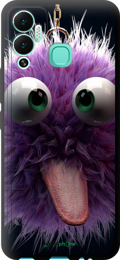 TPU чехол Пушистик для Infinix Hot 12 Play - 6017b-2759 изображение 