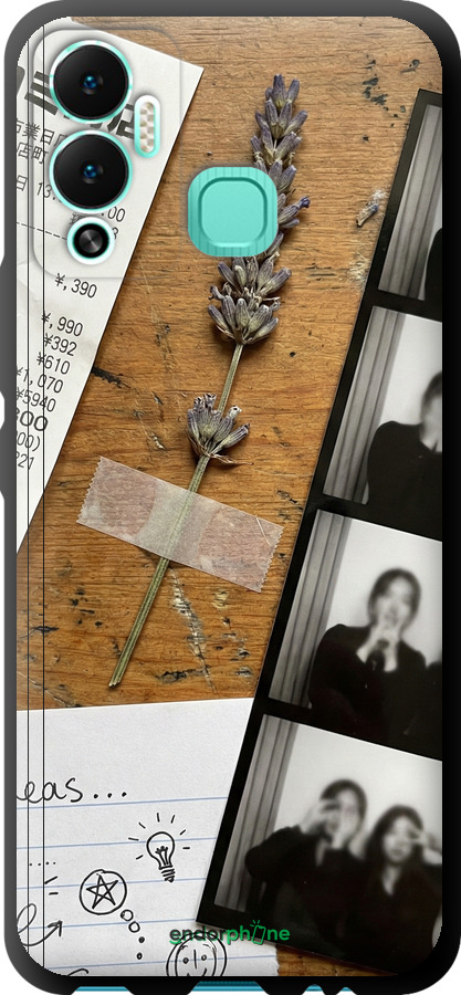 TPU чехол Aesthetic Scrapbook Collage для Infinix Hot 12 Play - 6773b-2759 изображение 