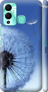 3D пластиковый матовый чехол Одуванчик для Infinix Hot 12 Play - 6005m-2759 изображение 