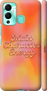 3D пластиковый матовый чехол 'Aura Gradient Main Character Energy Aesthetic Y2K' для Infinix Hot 12 Play изображение 7