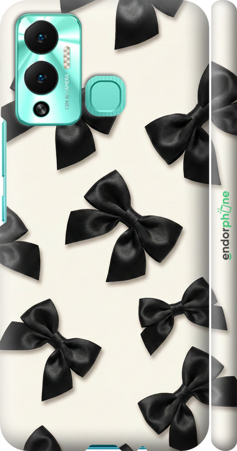 3D пластиковый матовый чехол Dark Coquette для Infinix Hot 12 Play - 6765m-2759 изображение 