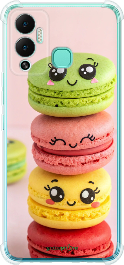 Силіконовий протиударний с посиленими кутами чехол Печиво для Infinix Hot 12 Play - 6693sp-2759 изображение 