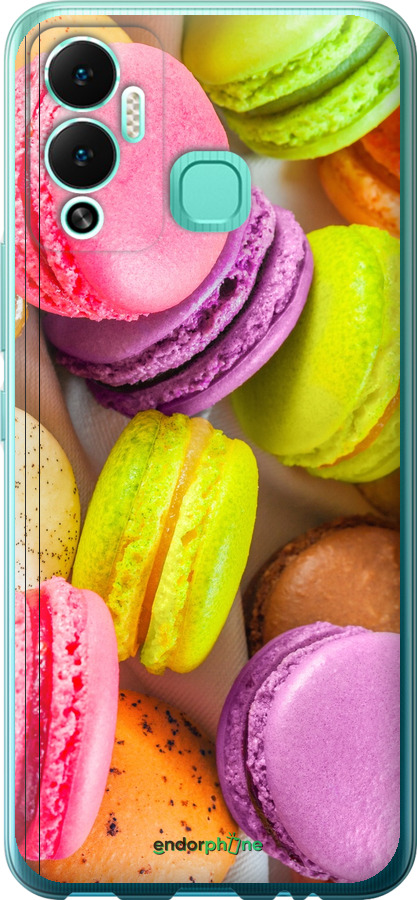 

Coque du Silicone "Macarons" pour Infinix Hot 12 Play, Jaune