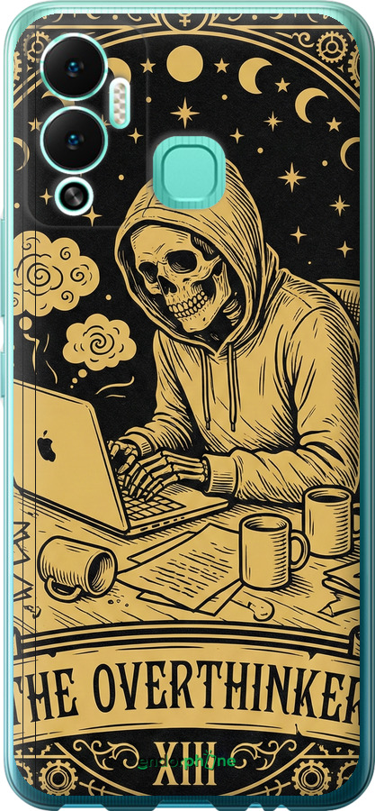 Силиконовый чехол The Overthinker для Infinix Hot 12 Play - 6774u-2759 изображение 