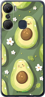 Силіконовий чехол Авокадо для Infinix Hot 12 Pro - 6380u-2868 изображение 