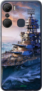 Силіконовий чехол Військовий корабель, world of tanks, wargaming для Infinix Hot 12 Pro - 6461u-2868 изображение 
