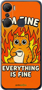 Силіконовий чохол 'Funny Cat' для Infinix Hot 12 Pro зображення 5