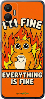 Силиконовый чехол 'Funny Cat' для Infinix Hot 12 изображение 5