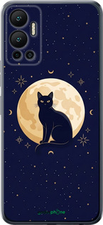 Силиконовый чехол 'Cute Cat Celestial/Witchy' для Infinix Hot 12 изображение 3