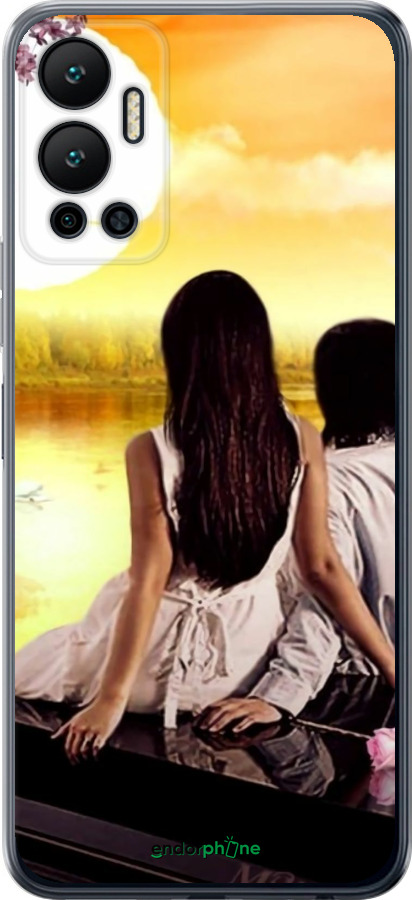 Силиконовый чехол Sunset для Infinix Hot 12 - 6607u-2864 изображение 