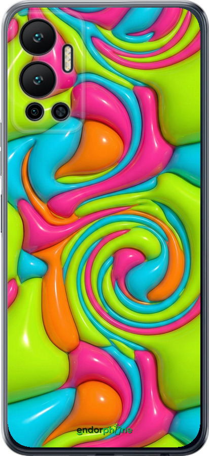 Силиконовый чехол Y2K Jelly Dream для Infinix Hot 12 - 6780u-2864 изображение 