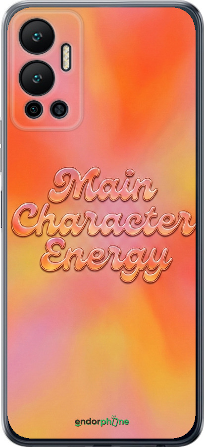 Силіконовий чехол Aura Gradient Main Character Energy Aesthetic Y2K для Infinix Hot 12 - 6783u-2864 изображение 