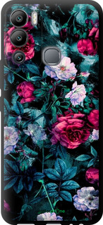 TPU чехол Сад и розы для Infinix Hot 12i - 6483b-2863 изображение 
