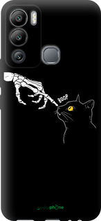 TPU чехол Кошка для Infinix Hot 12i - 6505b-2863 изображение 