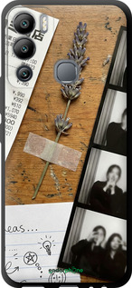 TPU чехол Aesthetic Scrapbook Collage для Infinix Hot 12i - 6773b-2863 изображение 