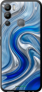 TPU чехол Liquid Chrome для Infinix Hot 12i - 6781b-2863 изображение 