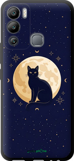 TPU чехол 'Cute Cat Celestial/Witchy' для Infinix Hot 12i изображение 3