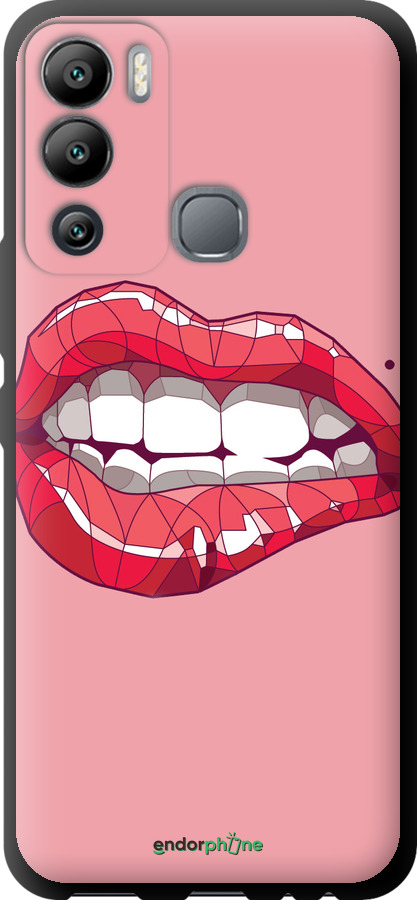 TPU чехол Sexy lips для Infinix Hot 12i - 4174b-2863 изображение 
