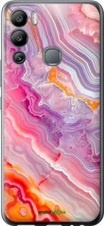 Силіконовий чехол Мрамор 2 для Infinix Hot 12i - 6307u-2863 изображение 