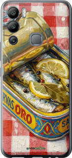 Силіконовий чехол Vintage Sardine Tin Phone для Infinix Hot 12i - 6772u-2863 изображение 