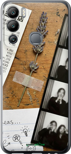 Силіконовий чехол Aesthetic Scrapbook Collage для Infinix Hot 12i - 6773u-2863 изображение 