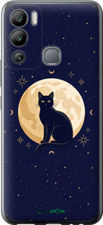 Силіконовий чохол 'Cute Cat Celestial/Witchy' для Infinix Hot 12i зображення 5