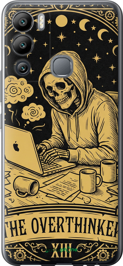 Силиконовый чехол The Overthinker для Infinix Hot 12i - 6774u-2863 изображение 