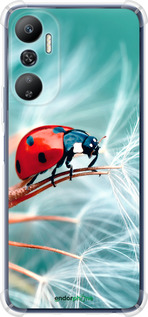 Силикон с усиленными углами чехол Божья коровка для Infinix Hot 20 - 6049sp-2966 изображение 