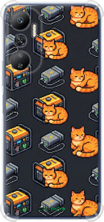 Силикон с усиленными углами чехол Autonomous Zone для Infinix Hot 20 - 6771sp-2966 изображение 