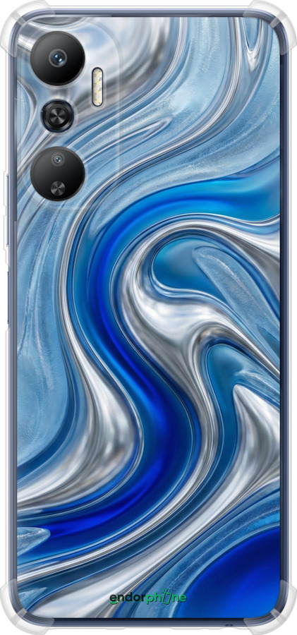Силіконовий протиударний с посиленими кутами чехол Liquid Chrome для Infinix Hot 20 - 6781sp-2966 изображение 