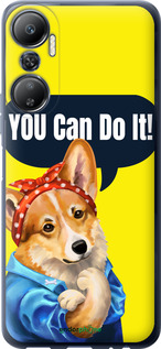 Силиконовый чехол чехол с корги You Can Do It для Infinix Hot 20 - 6184u-2966 изображение 
