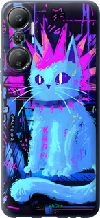 Силіконовий чехол Кіт панк для Infinix Hot 20 - 6311u-2966 изображение 