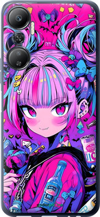 Силиконовый чехол Аниме милаха для Infinix Hot 20 - 6314u-2966 изображение 
