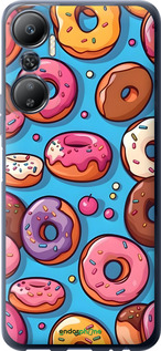 Силиконовый чехол Пончики для Infinix Hot 20 - 6318u-2966 изображение 