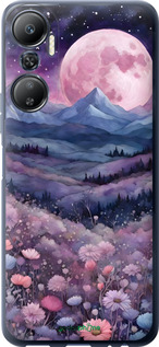 Силіконовий чехол Ніч місяць арт для Infinix Hot 20 - 6319u-2966 изображение 