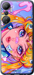 Силиконовый чехол Сейлор Мун 4 для Infinix Hot 20 - 6353u-2966 изображение 