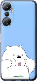 Силиконовый чехол Милый мишка для Infinix Hot 20 - 6357u-2966 изображение 