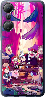 Силиконовый чехол Гравити Фолз для Infinix Hot 20 - 6365u-2966 изображение 