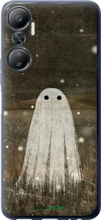 Силиконовый чехол Привидение и светлячки для Infinix Hot 20 - 6406u-2966 изображение 