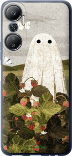 Силиконовый чехол Клубничные поля и привидения для Infinix Hot 20 - 6426u-2966 изображение 